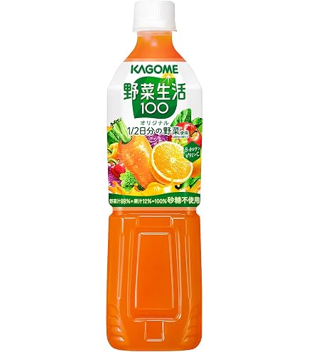 Amazon.co.jp: カゴメ 野菜ジュース食塩無添加 スマートPET 720ml×15本